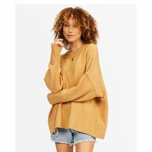 Billabong endless nights oversized crewneck sweater